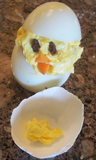 Deviled Eggs Recipe and Stuffed Egg Chicks