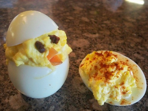 Deviled Eggs Recipe and Stuffed Chicks