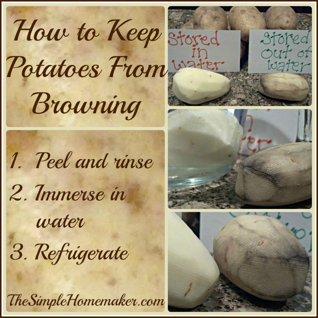 How to Keep Potatoes From Browning