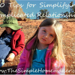 10 Tips for Simplifying Complicated Relationships {TheSimpleHomemaker.com}