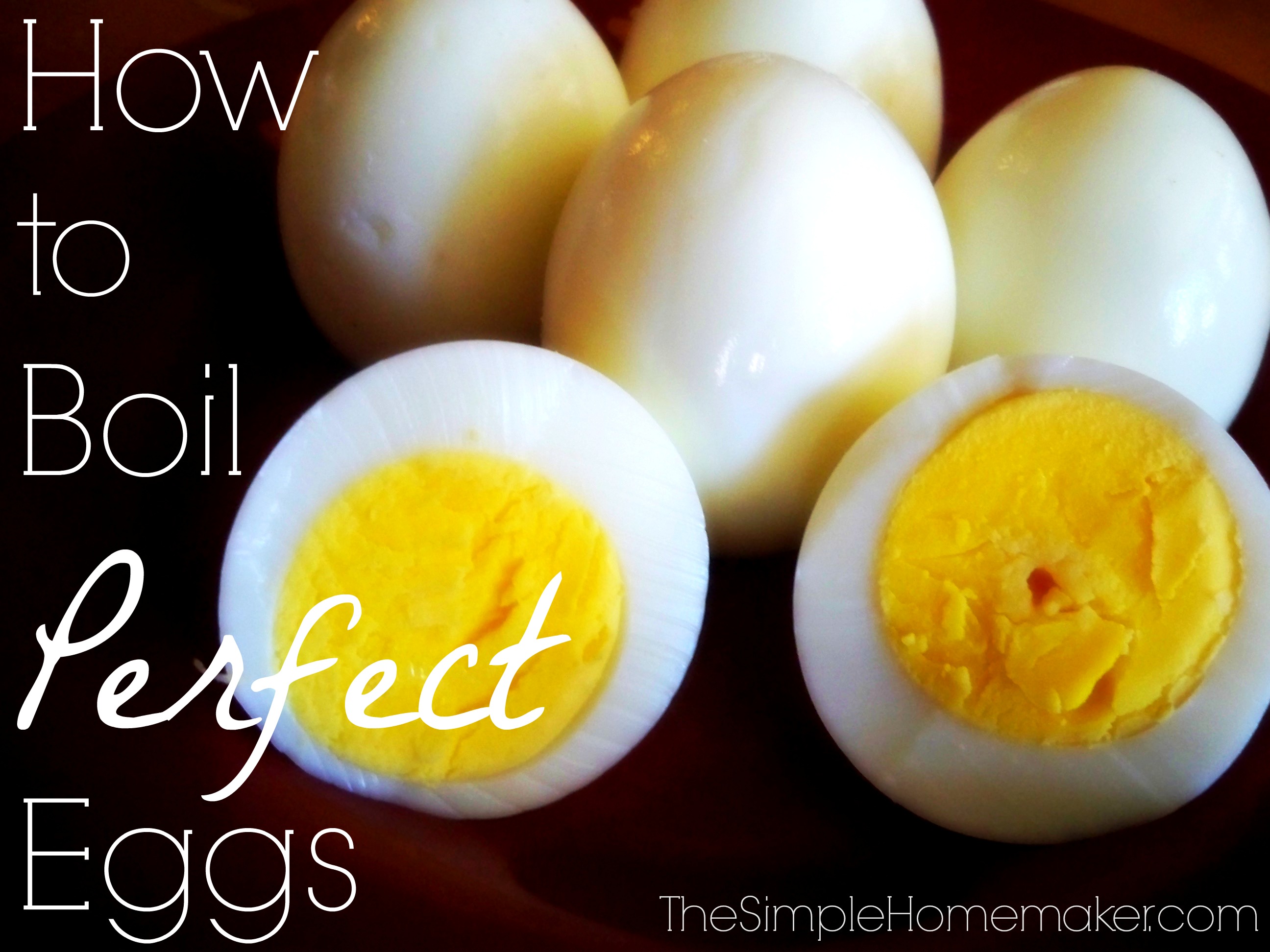 How to Boil Perfect Hardboiled Eggs Every Time