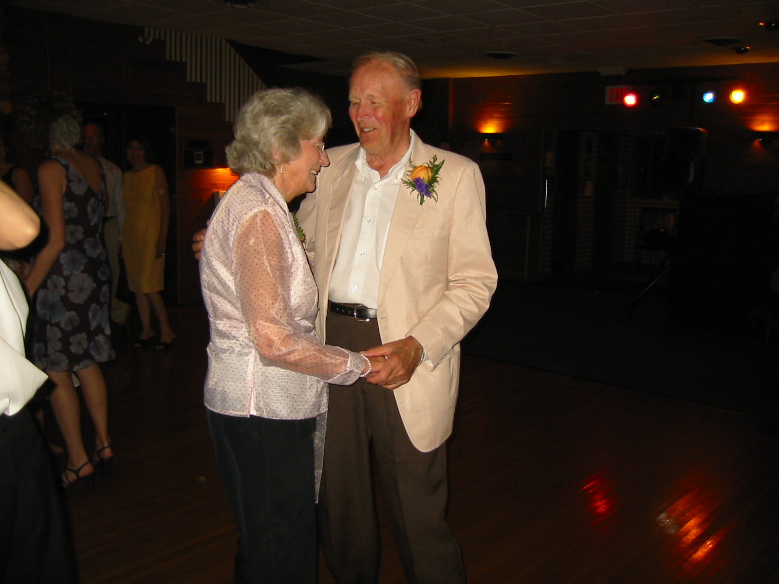 Grandma and Grandpa Dancing