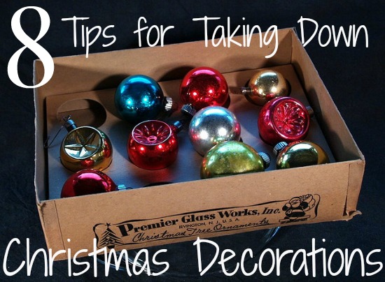 8 Tips for Taking Down Christmas Deocrations