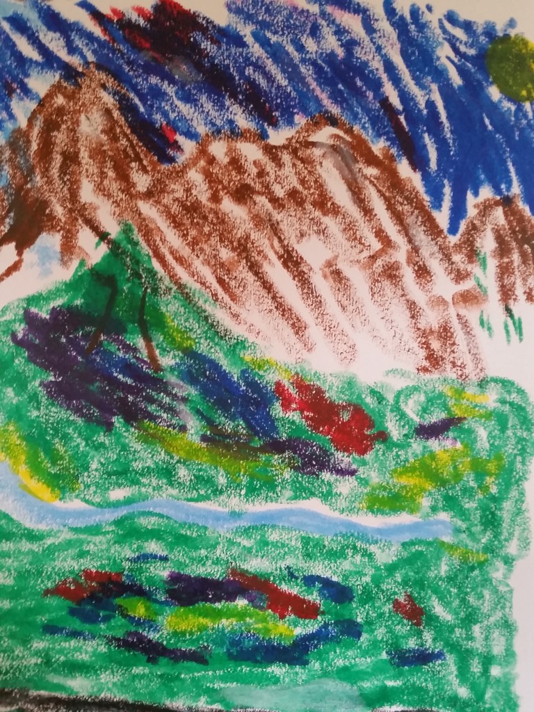 Mess-free painting for kids!
