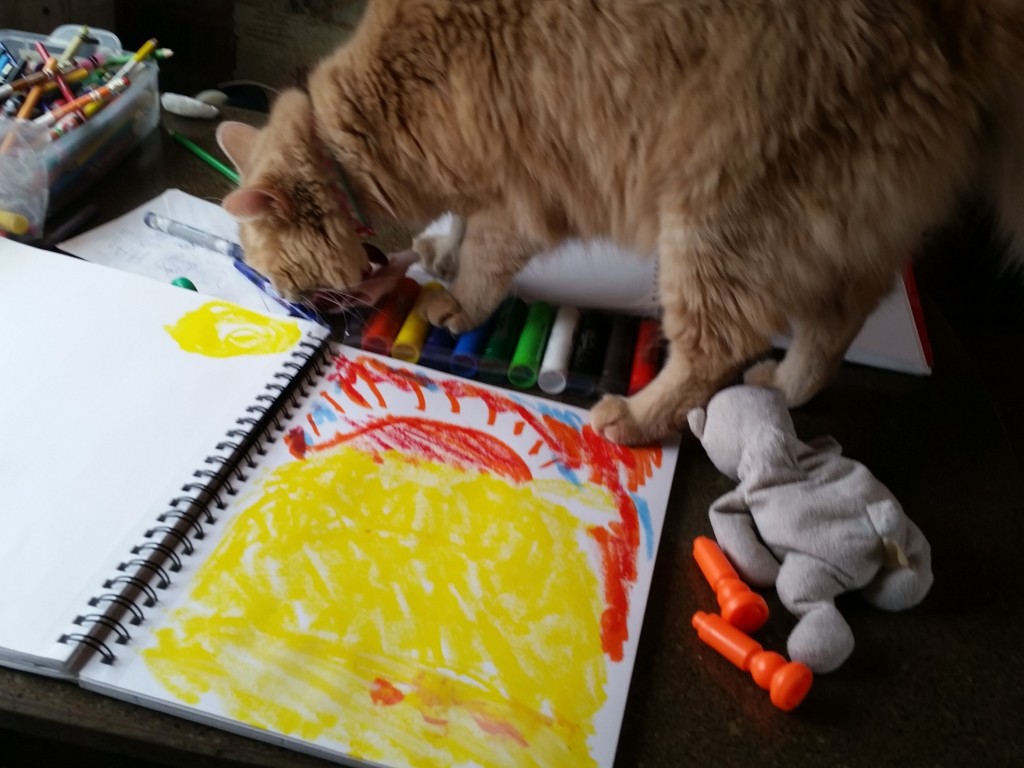 Paints even the cat can't mess up!