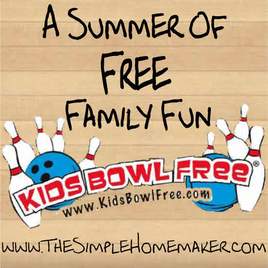 Your Kids Can Bowl Free All Summer