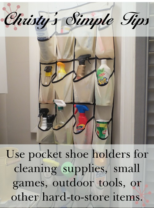 Christy’s Simple Tips: Simple Storage Solution