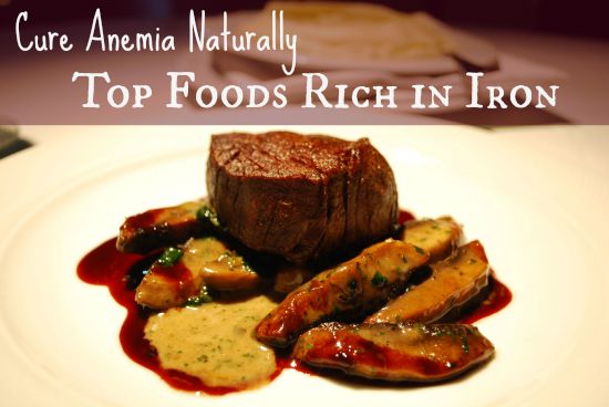 Cure anemia naturally with these top foods rich in iron. No more sleepy mama!